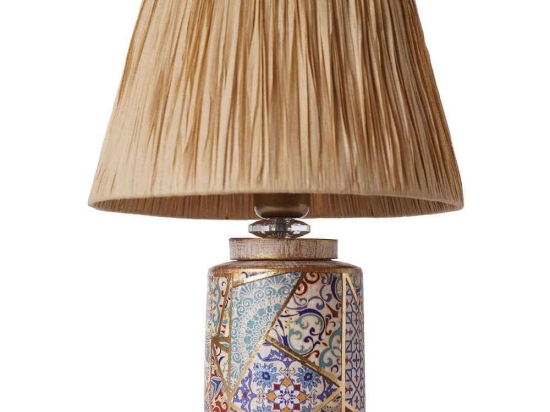 Φωτιστικό Επιτραπέζιο 687HMY2213 30x42cm E27 40W Multi Opviq