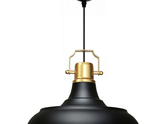 Φωτιστικό Οροφής 780SGN4605 Φ25x100cm 1xE27 40W Black Opviq