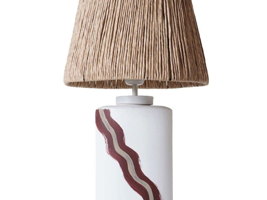 Φωτιστικό Επιτραπέζιο 687HMY2287 33x59cm E27 40W Multi-White Opviq