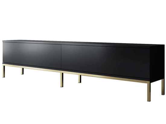 Έπιπλο Τηλεόρασης Lord 618BLY1212 180x30x47cm Black-Gold