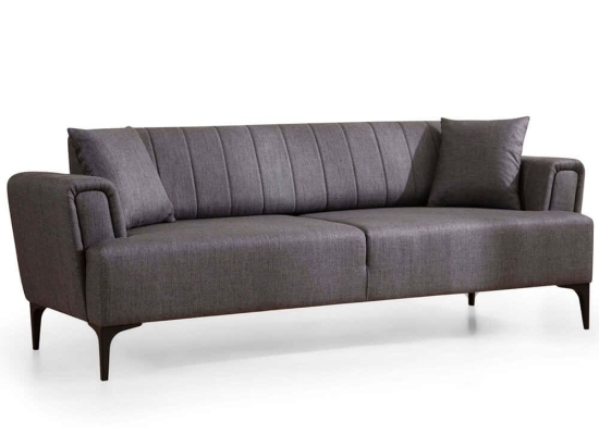 Καναπές - Κρεβάτι Τριθέσιος Hamlet 560ARE2241 230x95x77cm Dark Grey