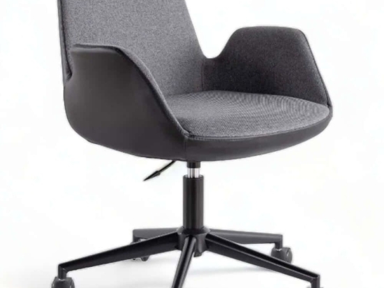 Καρέκλα Γραφείου Dora 516LMT1106 62x60x77cm Black-Anthracite