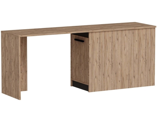 Γραφείο Akser 550ARN1178 180x47x73,8cm Pine-Anthracite