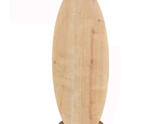 Κονσόλα Ellittica 552NOS2496 100x30x81cm Oak Μοριοσανίδα, Μελαμίνη