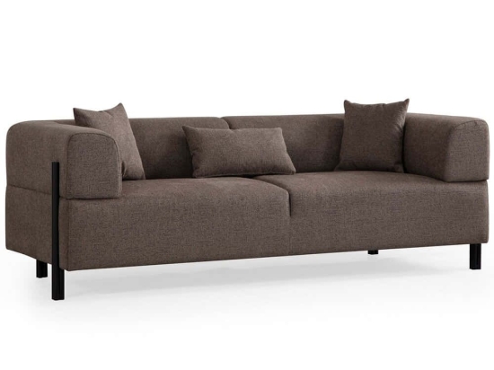 Καναπές Τριθέσιος Gio 560ARE2367 225x93x75cm Brown