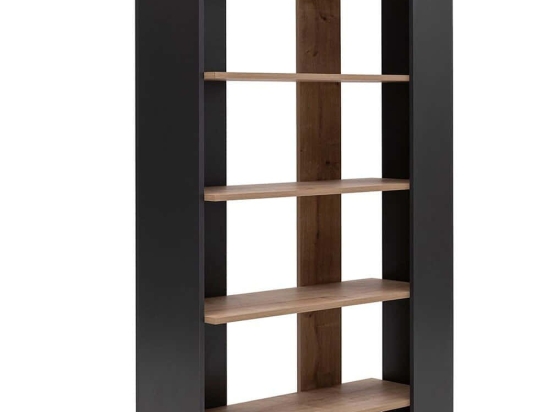 Βιβλιοθήκη Viper 550ARN3458 103,6x38,6x160cm Oak-Anthracite