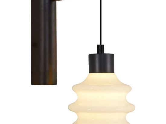 Φωτιστικό Τοίχου - Απλίκα 701CHD1630 30x10x20cm Led 300lm 3W 3000K Black Opviq
