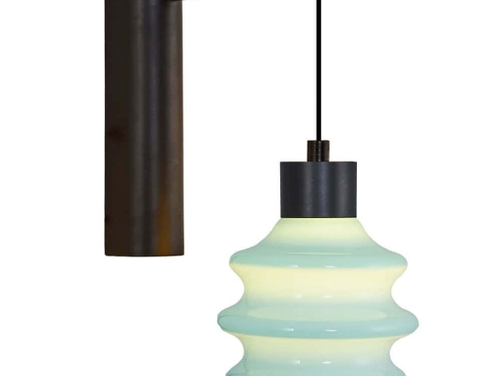 Φωτιστικό Τοίχου - Απλίκα 701CHD1632 10x30x20cm Led 300lm 3W 3000K Black-Blue Opviq