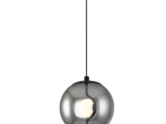 Φωτιστικό Οροφής 701CHD1643 Φ24x120cm 1xG4 10W Grey-Black Opviq