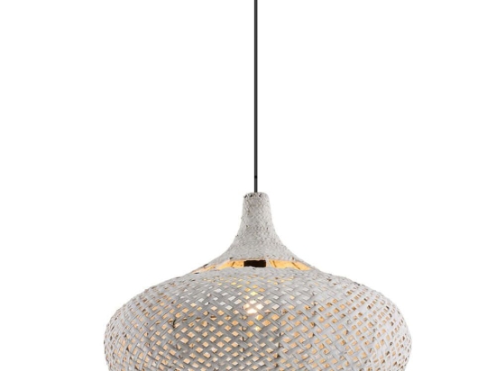 Φωτιστικό Οροφής 701CHD1791 Φ50x120cm 1xE27 24W White Opviq