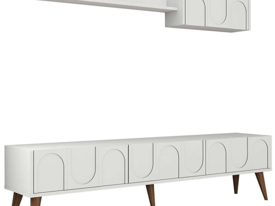 Σύνθεση Τηλεόρασης Lyon 845HCT5586 180x35x44cm White