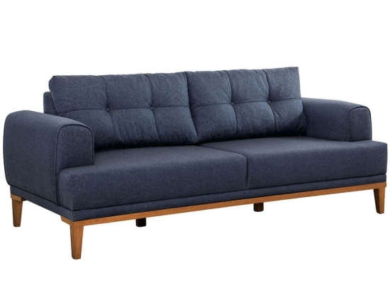 Καναπές Τριθέσιος Vina 867UNQ2206 223x94x82cm Dark Blue