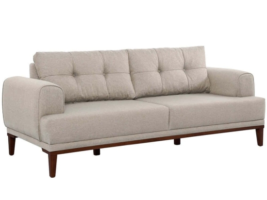 Καναπές Τριθέσιος Vina 867UNQ2209 223x94x82cm Cream