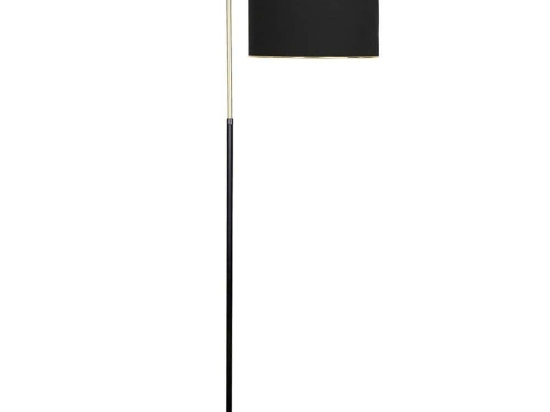 Φωτιστικό Δαπέδου Potenza 461MRL1224 Φ40x160cm E27 40W Gold-Black Opviq