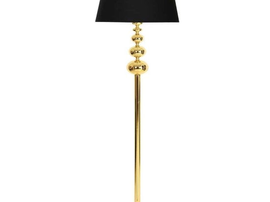 Φωτιστικό Δαπέδου Vega 461MRL1247 Φ40x160cm E27 40W Black-Gold Opviq