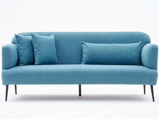 Καναπές Τριθέσιος Revos 825BLC2961 200x100x80cm Turquoise