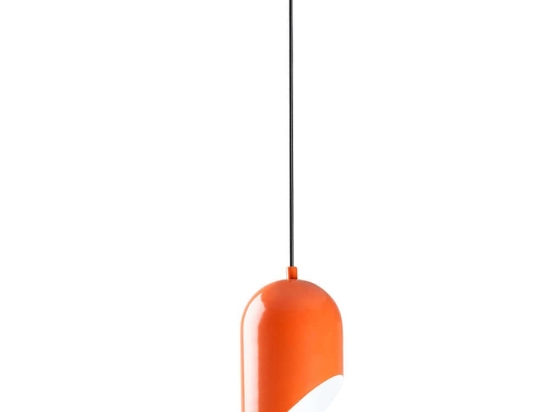 Φωτιστικό Οροφής Kesik 892OPV2046 Φ14x121cm 1xE27 40W Orange Opviq