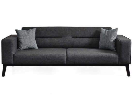 Καναπές - Κρεβάτι Τριθέσιος Bali 560ARE2902 222x92x74cm Anthracite