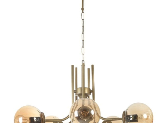 Φωτιστικό Οροφής Nevada 846STL5136 Φ65x70cm 5xE27 40W Gold Opviq