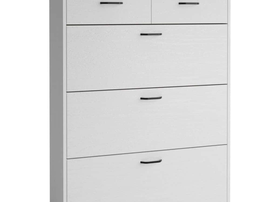 Παπουτσοθήκη 787CDL1104 100x27,5x134cm White Μοριοσανίδα