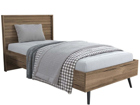 Κρεβάτι 787CDL1405 169x205x120cm Walnut