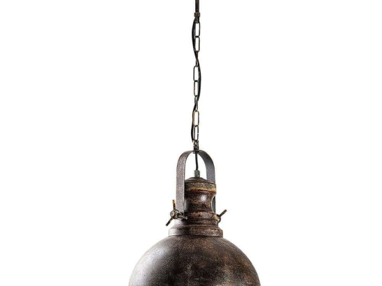Φωτιστικό Οροφής Saglam Retro 795LMG1218 Φ30x90cm 1xE27 40W Antique Opviq