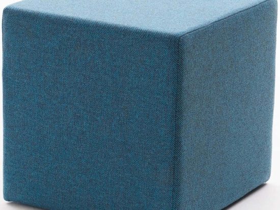Σκαμπό Asos 825BLC5109 40x40x40cm Blue