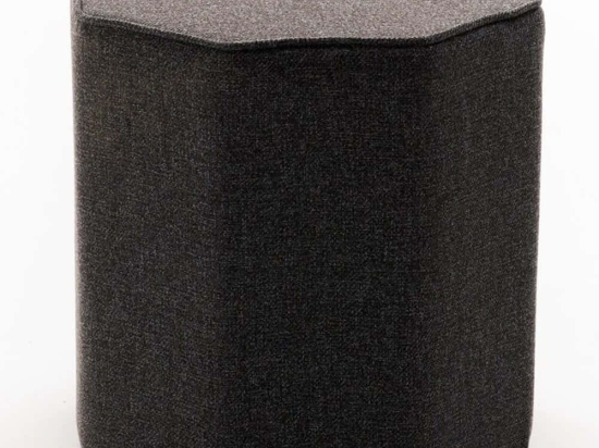 Σκαμπό Inozu 825BLC5155 Φ40x40cm Dark Grey
