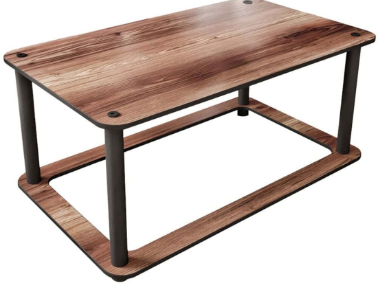 Τραπέζι Σαλονιού Hole Rect 282PTR1502 70x42x38cm Walnut