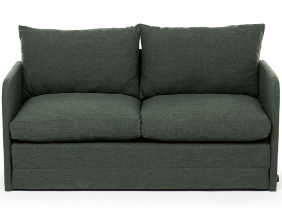 Καναπές - Κρεβάτι Διθέσιος Saga 859FTN2890 148x70x66cm Green