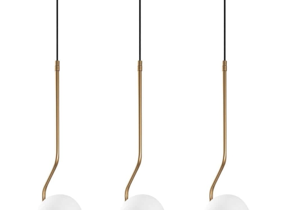 Φωτιστικό Οροφής - Ράγα Tulip 521SHN3470 70x15x110cm 3xE14 40W Gold Opviq