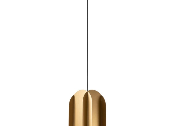 Φωτιστικό Οροφής Corner 892OPV2118 20x35x115cm 1xE27 40W Gold Opviq