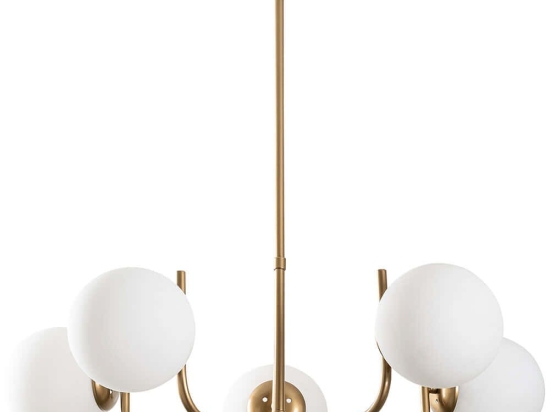 Φωτιστικό Οροφής Antler 521SHN3500 Φ69x70cm 5xE14 40W Gold Opviq