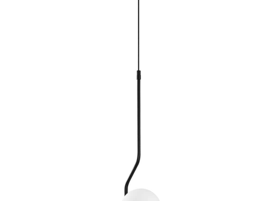 Φωτιστικό Οροφής Tulip 521SHN3529 Φ15x100cm 1xE27 40W Black Opviq