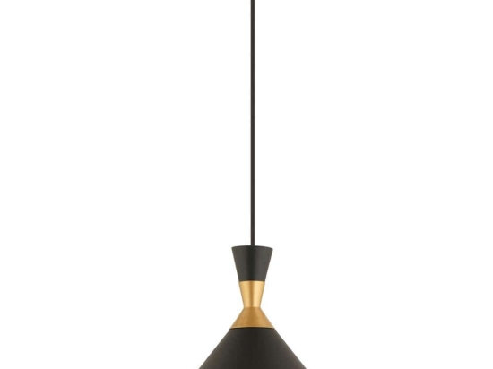 Φωτιστικό Οροφής 518LMS1104 Φ25x130cm 1xE27 40W Black Opviq