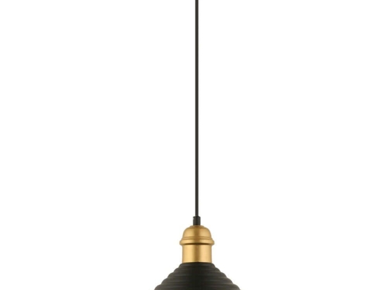 Φωτιστικό Οροφής 518LMS1109 Φ28x125cm 1xE27 40W Black Opviq