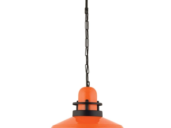 Φωτιστικό Οροφής 518LMS1118 Φ34x130cm 1xE27 40W Orange Opviq