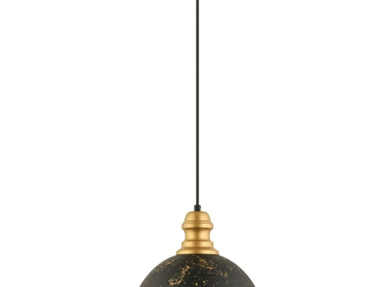 Φωτιστικό Οροφής 518LMS1121 Φ29x130cm 1xE27 40W Black Opviq