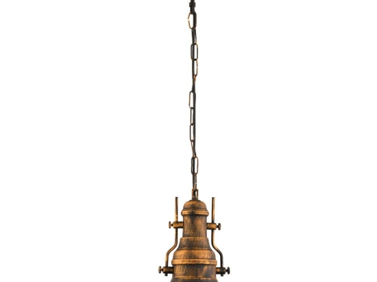 Φωτιστικό Οροφής 518LMS1124 Φ33x138cm 1xE27 40W Vintage Bronze Opviq