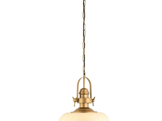 Φωτιστικό Οροφής 518LMS1128 Φ30x146cm 1xE27 40W White Opviq