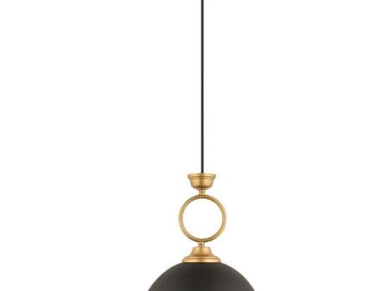 Φωτιστικό Οροφής Cember 518LMS1132 Φ30x138cm 1xE27 40W Black Opviq