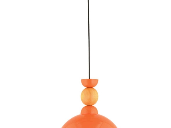 Φωτιστικό Οροφής 518LMS1134 Φ30x130cm 1xE27 40W Orange Opviq
