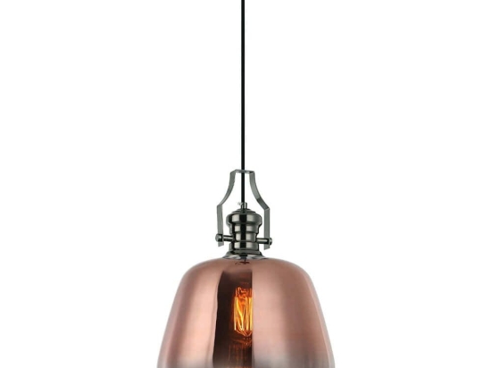 Φωτιστικό Οροφής Cabana 341LCA1106 Φ30x178cm 1xE27 40W Bronze-Silver Opviq
