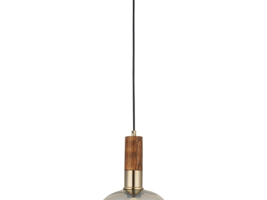 Φωτιστικό Οροφής Hena 341LCA1145 19x108cm 1xE27 40W Gold-Brown Opviq
