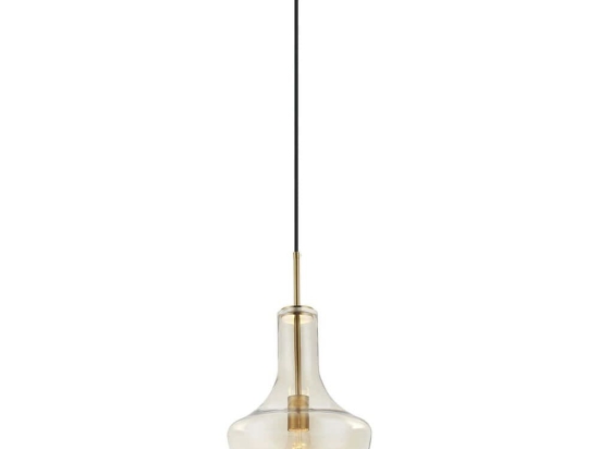 Φωτιστικό Οροφής Grava 341LCA1187 27x192cm 1xE27 40W Gold Opviq