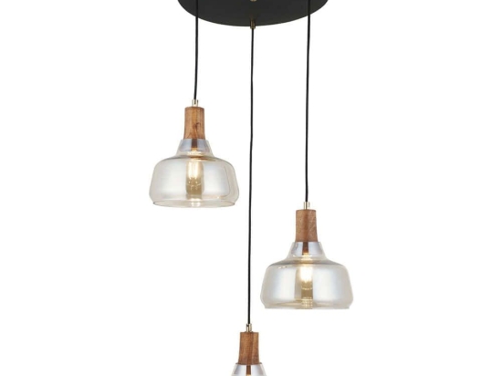 Φωτιστικό Οροφής Ace 341LCA1193 47x119cm 3xE27 40W Multi Opviq