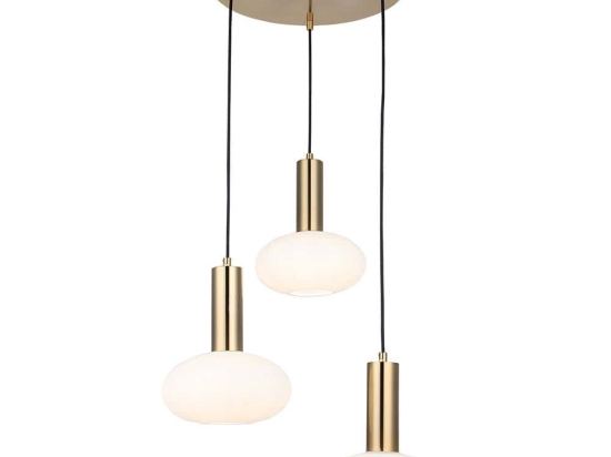 Φωτιστικό Οροφής Kabo 341LCA1197 45x127cm 3xE27 40W Gold Opviq