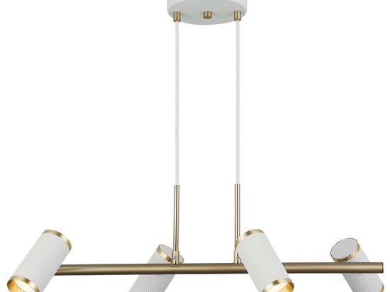 Φωτιστικό Οροφής - Σποτ Lume 341LCA1232 66x102cm 4xGU10 7W White-Gold Opviq