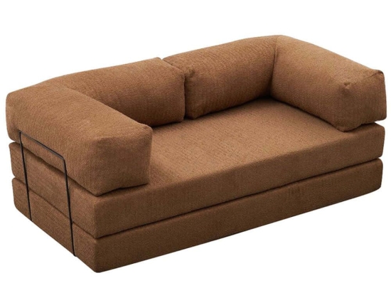 Καναπές Τριθέσιος Comfort 825BLC5220 190x95x75cm Brown