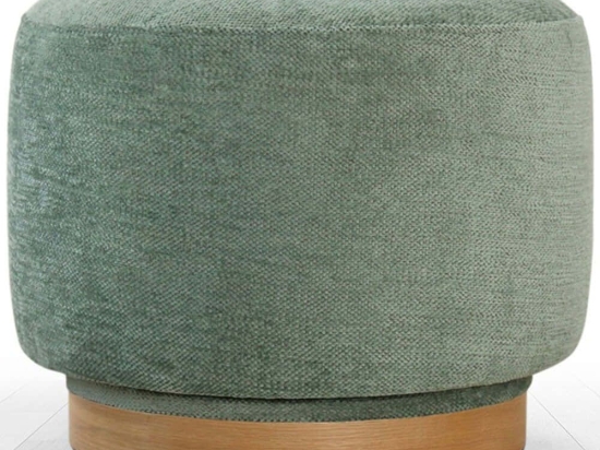 Σκαμπό Περιστρεφόμενο Turneed 209FLF1426 55x55x43cm Green